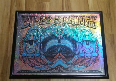 Finally Got It In A Frame Foil From My First Billy Show Rbillystrings