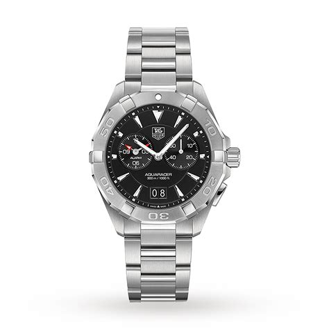 Tag Heuer Aquaracer Mens 41mm Quartz Watch Luxury Watches Watches