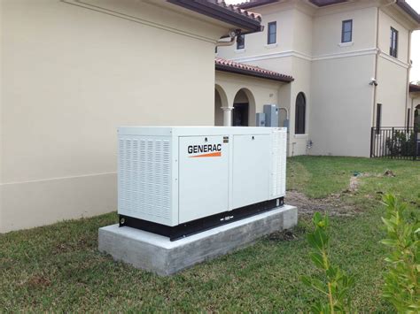 70kW Generac Liquid-Cooled Generator installed in Coral Gables