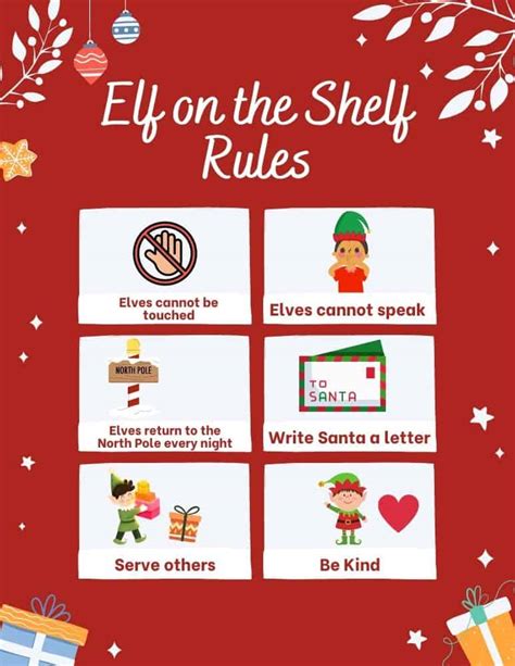 Free Elf On The Shelf Rules For Beginners Printable 2023 Home Faith