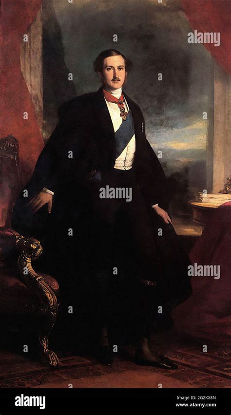 Franz Xaver Winterhalter 1805 1873 Prince Albert Stock Photo Alamy
