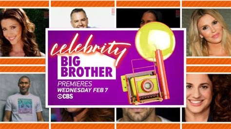 celebrity big brother cast revealed meet the houseguests big brother network