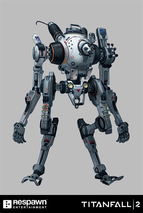 The Art Of Titanfall 2 Titanfall Robot Art Concept Art