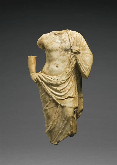 A Roman Marble Torso Of Asklepios Circa St Century A D