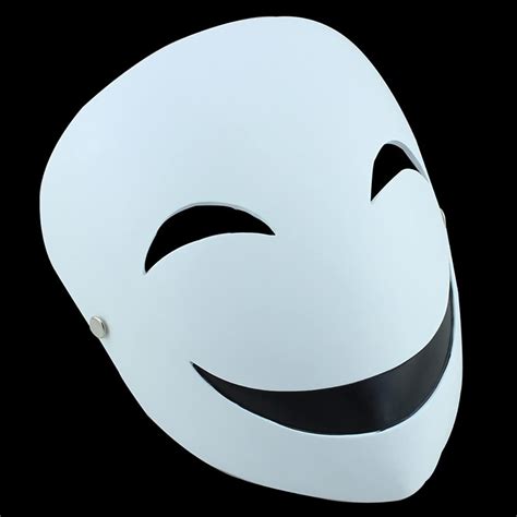 Mua Black Bullet Mask Kagetane Hiruko Cosplay Mask Smile Face White