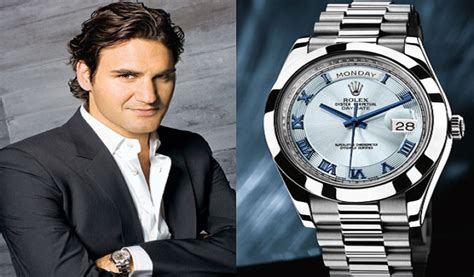 Roger Federer Rolex Oyster Perpetual Platinum Steve G Tennis