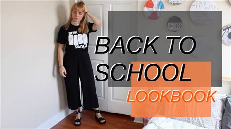 Lookbook Back To School Youtube