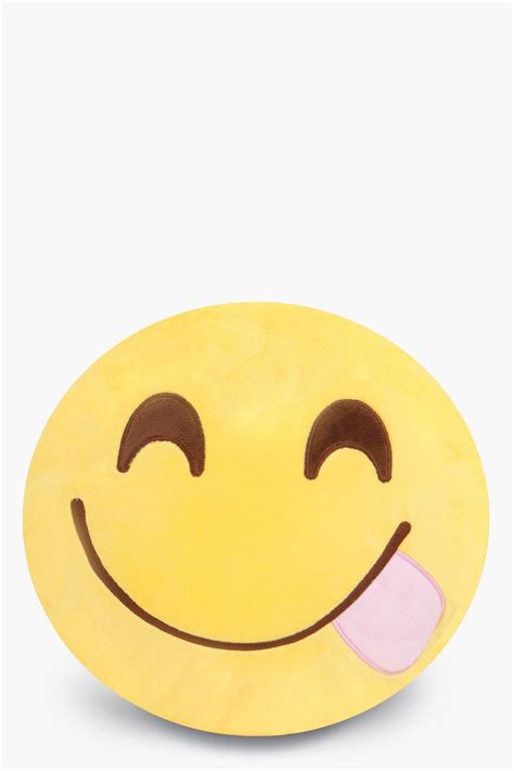 Boohoo Heart Eyes Crying Smiley Face Emoji Cushion In Various Colours