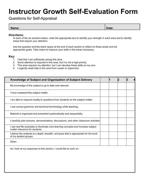 Below are some of the most common questions you might encounter or want to address in your written response. 20+ Self Evaluation/Assessment Examples, Questions & Forms