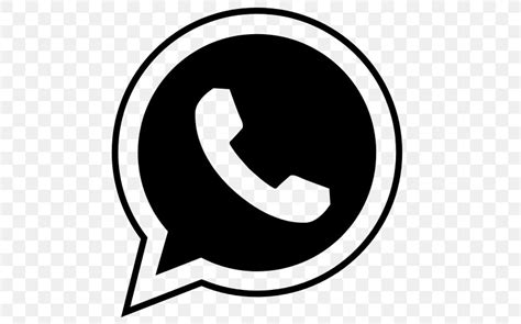 Whatsapp Logo Icon Png 512x512px Whatsapp Area Black And White