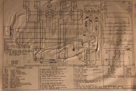 Wiring is subject to change. I need a basic wiring diagram for an old Ruud heat pump/air handler/t-stat. my system has been ...