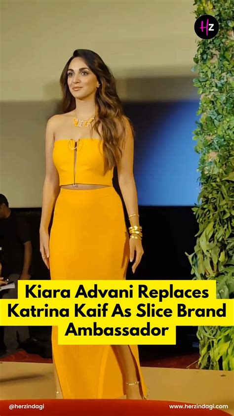 Kiara Advani Replaces Katrina Kaif As Slice Brand Ambassador 🎥 Pallavpaliwal