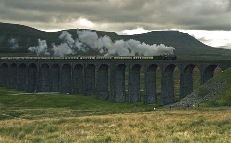 Ribblehead Viaduct Yorkshire Dales Mature Times