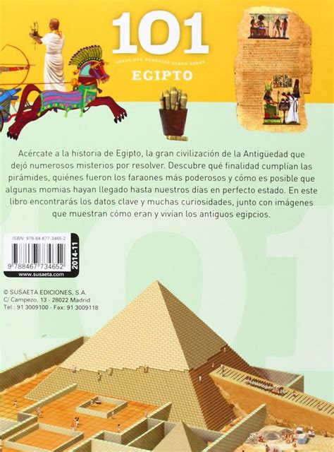 101 Cosas que deberías saber sobre Egipto Amazon es Susaeta Ediciones