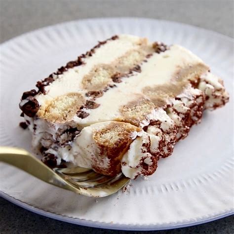 Tiramisu Style Ice Cream Cake Video Recipe The Feedfeed Recipe