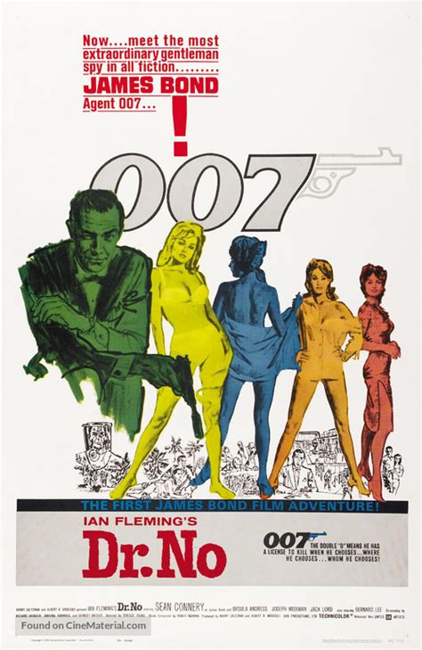 Dr No 1962 Movie Poster