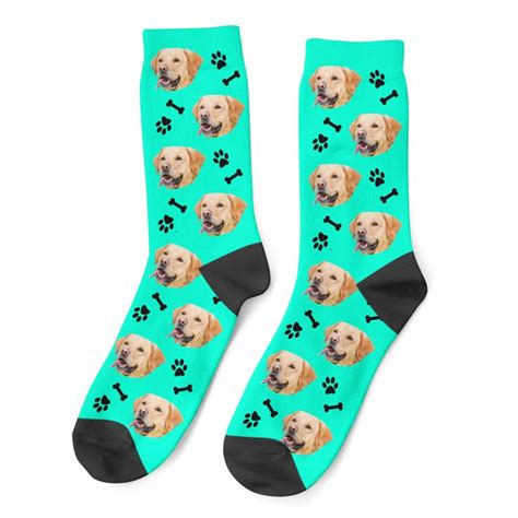 Custom Dog Socks Personalized Pet Socks Customized Love Etsy