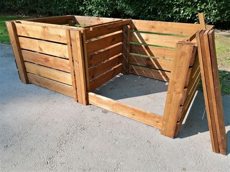 Wooden Compost Bin Sturdy Design Archwood Greenhouses