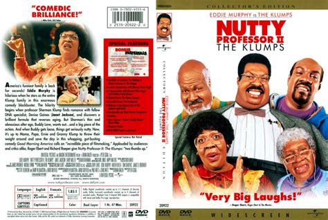 Overweight scientific genius sherman klump and his extended family are back in this sequel to the 1996 comedy smash the nutty professor. Nutty Professor II: The Klumps (Collector's Edition ...