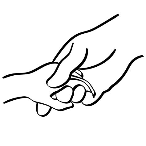 Holding Hands Clip Art Vector Images Illustrations Is Vrogue Co