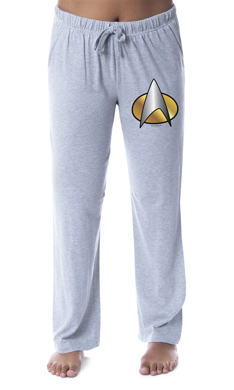 Star Trek Womens Starfleet Symbol Icon Classic Sleep Pajama Pants X