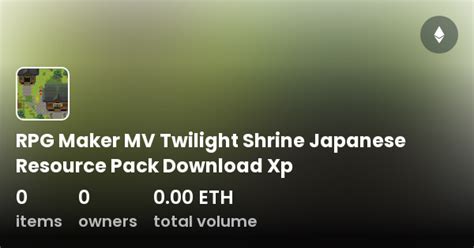 Rpg Maker Mv Twilight Shrine Japanese Resource Pack Download Xp