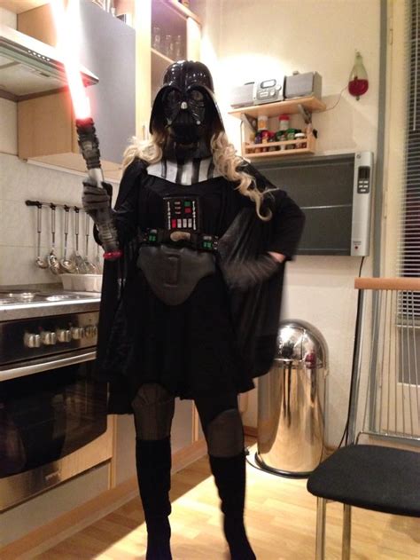 Star Wars Costumes Darth Vader Ladies Costume Review From Jessica
