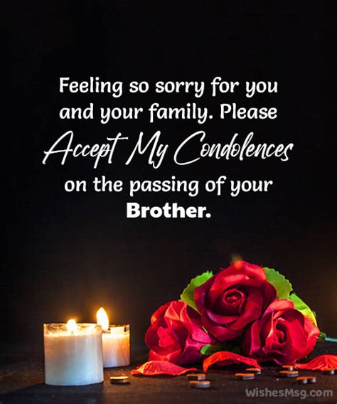 60 Condolence Messages On Death Of Brother Wishesmsg 2023