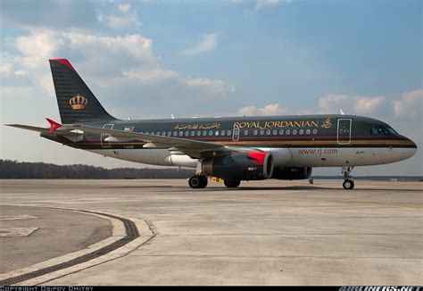 Airbus A319 132 Royal Jordanian Airline Aviation Photo 1686037