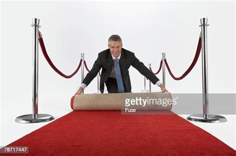 Rolling Out The Red Carpet High Res Stock Photo Getty Images