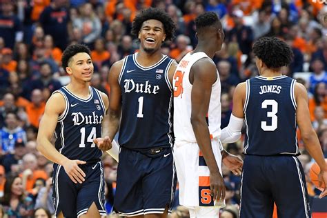 Final Projections For Duke Basketball Prospects In 2020 Nba Draft