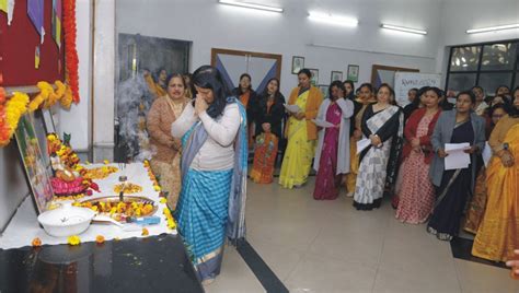 Pcm Sd College For Women Celebrates ‘basant Panchami
