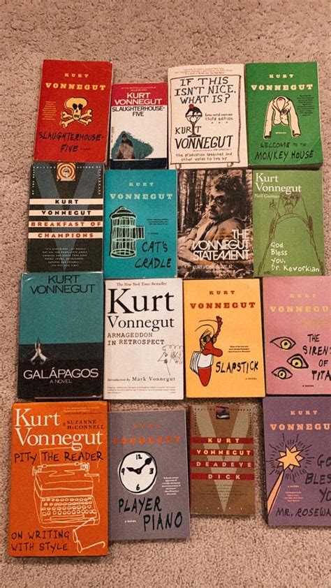Vonnegut Collection ️ 🖤 Rkurtvonnegut