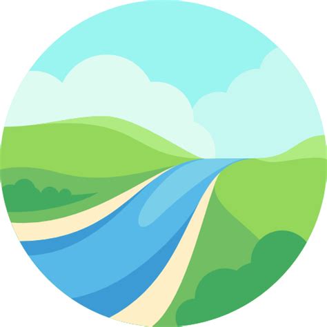 River Free Nature Icons