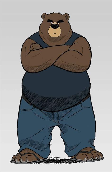 Bruno By Dj Rodney On DeviantArt Bear Character Design Bear Art