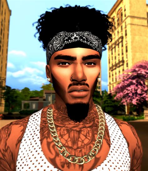 Sims 4 Black Male Skin