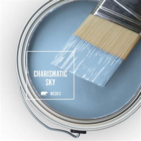 Colorfully BEHR Color Of The Month Charismatic Sky Interior Paint