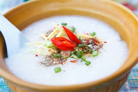 Congee Rice Porridge Recipe