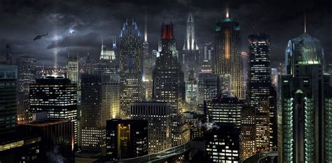Gotham City Wallpapers Top Free Gotham City Backgrounds Wallpaperaccess