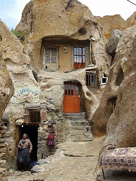 Kandovan Ancient Rocky Village East Azerbaijan Iran Middle East