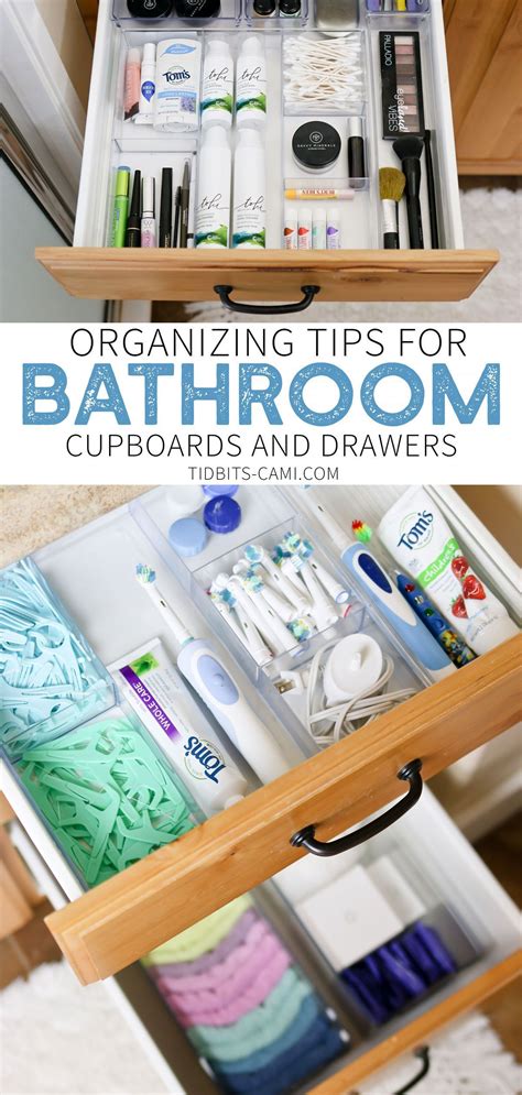Organizing Bathroom Drawers And Cupboards Artofit