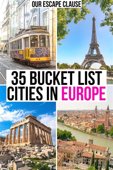 35 Best Cities To Visit In Europe Bucket List For City Lovers Best