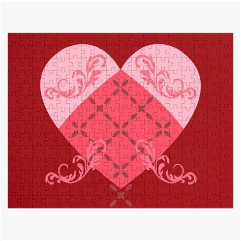 Heart For Valentines Day 009 Jigsaw Puzzle By Sharon Schwalbe In 2021