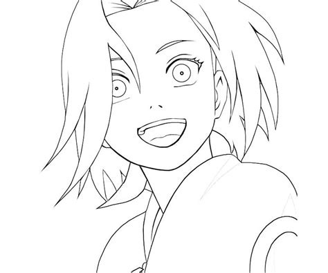 Naruto Sakura Happy How Coloring