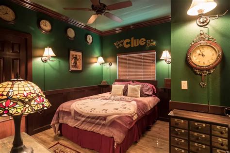Clue characters, clue weapons and clue rooms. Board Game Themed Airbnb Photos - Clue Monopoly ...