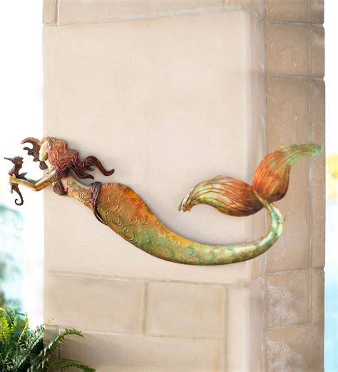 Large Mermaid Outdoor Wall Art Maybe You Would Like To Learn More