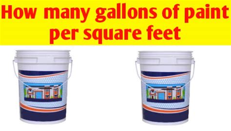 How Many Gallons Of Paint For A 1500 Square Foot House Interior