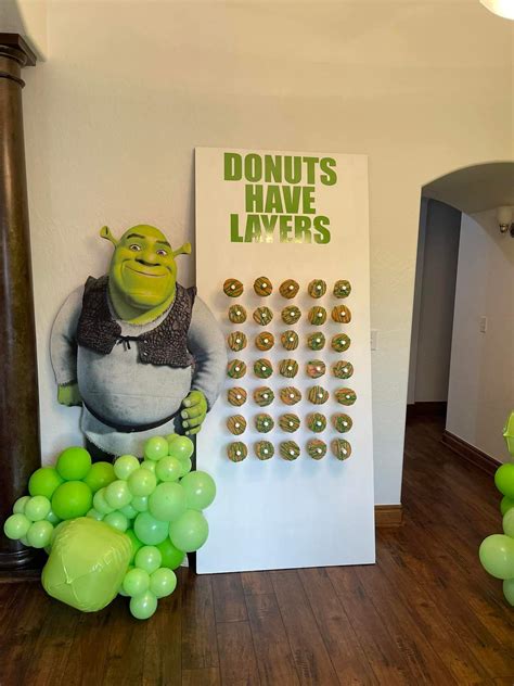 Shrek Birthday Party Ideas Photo 2 Of 4 Catch My Party