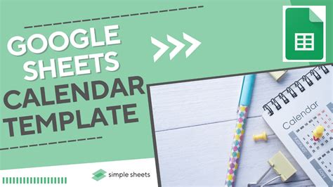 Beginners Guide Google Sheets Calendar Template
