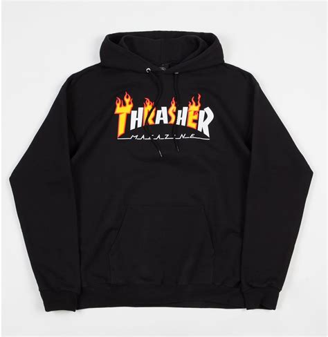 Thrasher Flame Mag Hood Blackstreetwearflow Control Shop